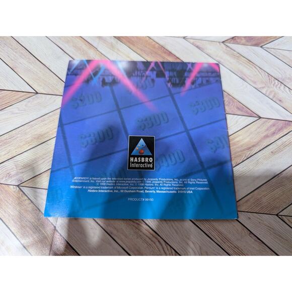 Jeopardy (1998) PC GAME -  DISC + Manual ONLY - Picture 4 of 4
